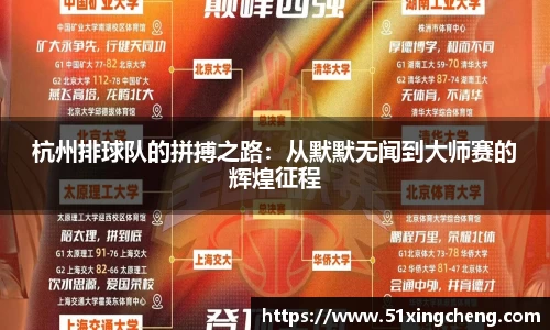 杭州排球队的拼搏之路：从默默无闻到大师赛的辉煌征程